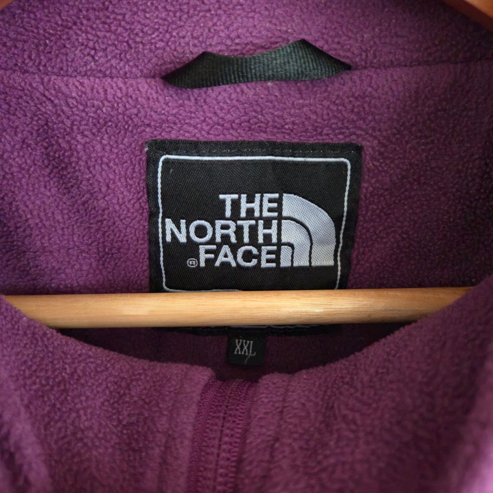 The North Face Full-Zip Fleece Jacket - Magenta / Purple (Size XXL) - Image 3