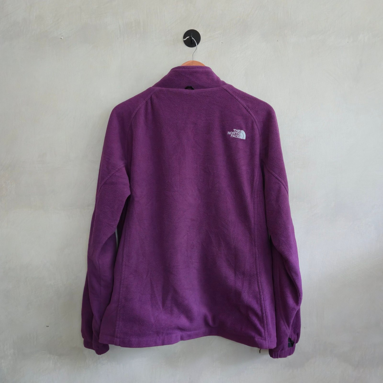 The North Face Full-Zip Fleece Jacket - Magenta / Purple (Size XXL) - Image 2