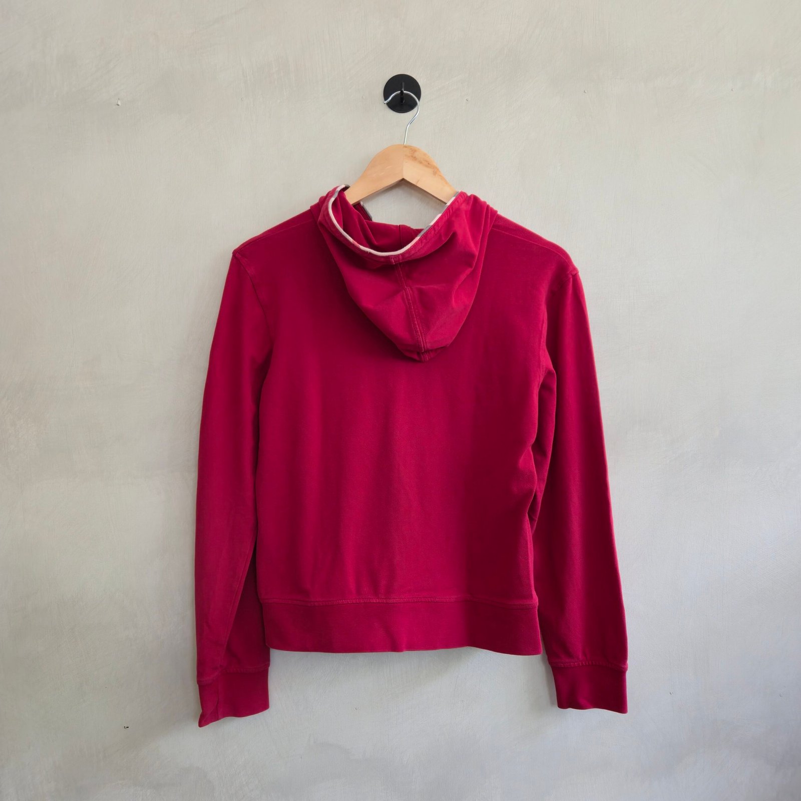 Burberry London Women's Pique Knit Full-Zip Hoodie – Magenta Pink, - Image 2