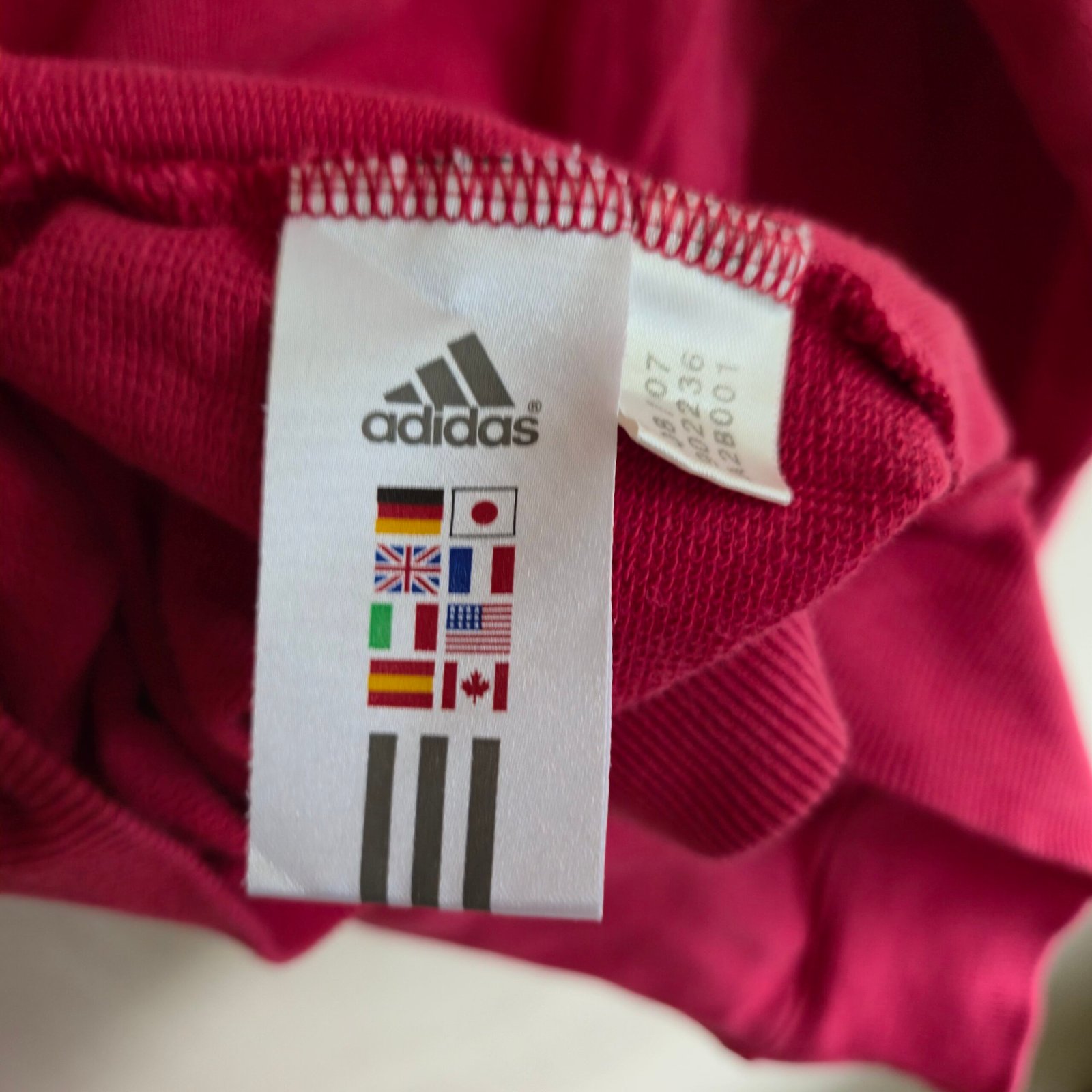 Adidas Women's Vintage Full-Zip Track Jacket - Pink - Size Large - Image 4