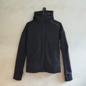 Adidas ZNE Full Zip High-Neck Hoodie Black - Size XS (170/88A)
