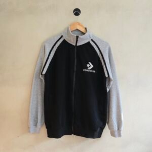 Converse All Star Colorblock Track Jacket - Black/Grey